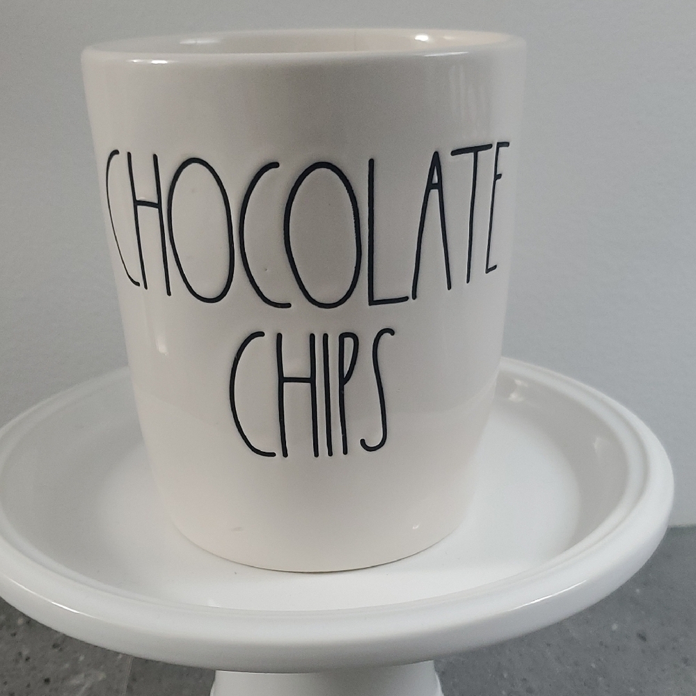 Rae Dunn 'Chocolate Chips' Mini Canister